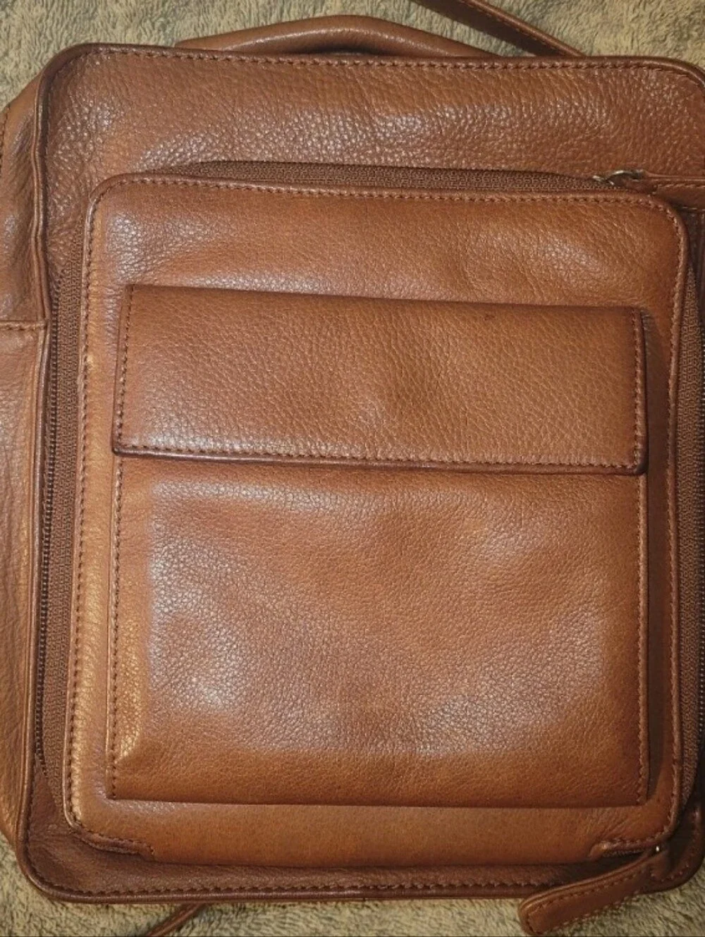 Osgoode Marley - Brown Leather Crossbody Shoulder Bag (for Men)